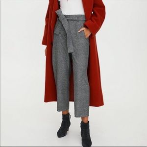 Aritzia Jallade Wilfred Gray Wool Trousers 4